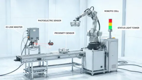 Factory automation sensor line